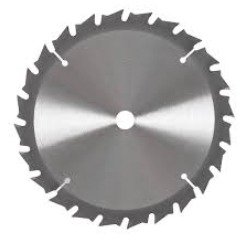 BLADE, CIRCULAR SAW, WOODCUTTING, CARBIDE-TIPPED, 24 TEETH, 7-1/4 X 5/8 INCH