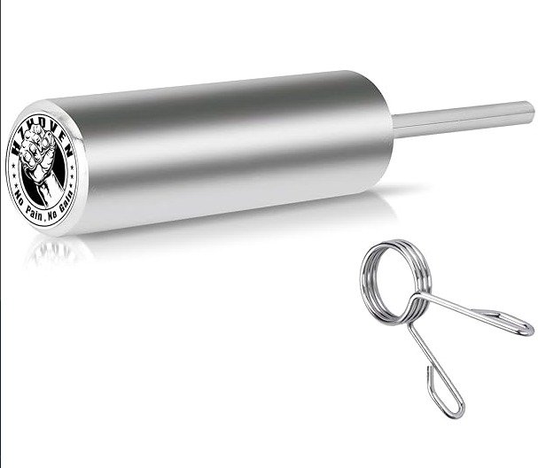 SHAFT, TAPPED, METAL STEEL, SILVER