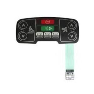 OVERLAY, ACTIVITY ZONE, TREADMILL, PLASTIC