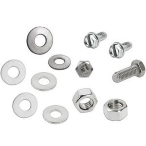 HARDWARE KIT, MOUNTING, BUSBAR, STAINLESS STEEL, 1 X 1 INCHES