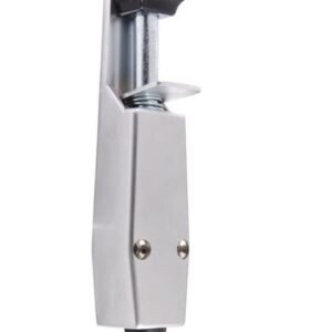 HOLDER, DOOR, PLUNGER, CAST ZINC, CHROME, 195 MM
