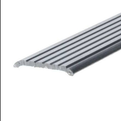 WEATHER STRIP, FLUTE TOPPED ALUMINUM SEAM BINDER, 4' X 1-1/2"
