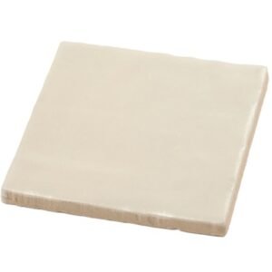 TILE, WALL, SQUARE, GLOSSY, BEIGE, 4 X 4 INCHES