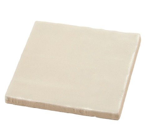 TILE, WALL, SQUARE, GLOSSY, BEIGE, 4 X 4 INCHES