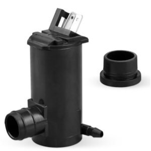 PUMP, WIPER WASHER, FLUID, PLASTIC, 2 X 2 X 1 INCHES