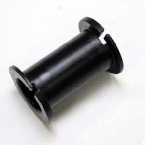 SPOOL, DRIVE, w/ CLUTCHES, PLASTIC, BLACK, 2.5 X 4 INCHES