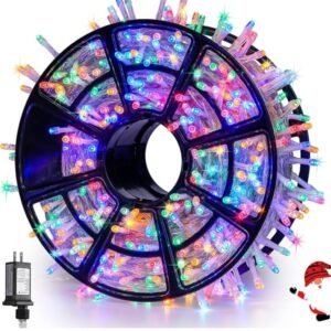 DECORATION, STRING LIGHT, LED, w/POWER ADAPTER, 220-240V, ORANGE/PURPLE, 168 FEET, Part #: EXS-S-0600, Manufacturer: JMEXSUSS ; MANUFACTURER: JMEXSUSS,,,