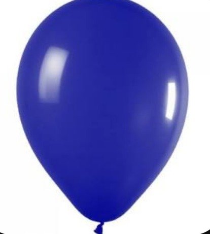 BALLOON, LATEX, DARK BLUE