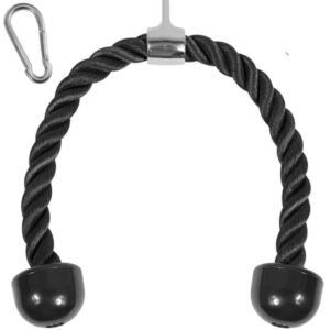 TRICEP ROPE, GYMNASTIC, BLACK