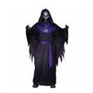 COSTUME, HALLOWEEN, EMPEROR OF EVIL, ADULT, STANDARD, BLACK,
