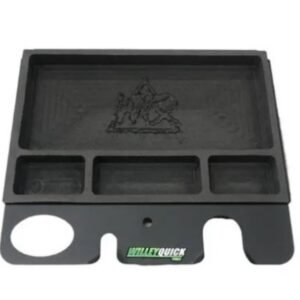 TRAY, ACCESSORY, TOP, LEFT, PLASTIC, BLACK,