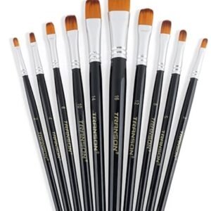 BRUSH SET, ARTIST'S, SIGNATURE, ACRYLIC, 13 PIECES, Part #: 1900, Manufacturer: FOLKART, SET (CONSISTS OF 13 EA) ; MANUFACTURER: FOLKART,