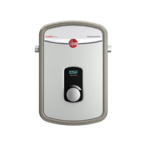 WATER HEATER, TANKLESS, ELECTRIC, 8KW, 33A, 240V,