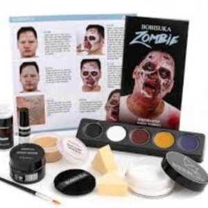COSTUME, ZOMBIE, PRO MAKEUP KIT, 6 PIECES ; MANUFACTURER: HALLOWEEN COSTUMES,