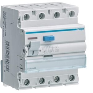 CIRCUIT BREAKER, RCCB, 4 POLE, 240/415 V, 63A, 50 HZ