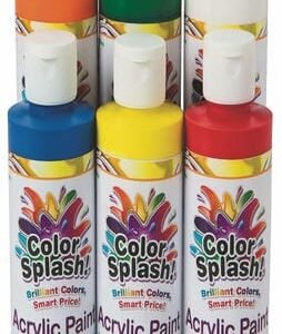 PAINT ASSORTMENT, ACRYLIC, PASTEL METALLIC, MULTICOLOR, 8 OZ