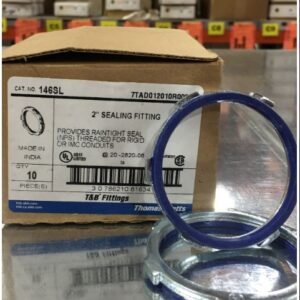 LOCKNUT, ELECTRICAL CONDUIT, STEEL, 2 X 3-7/40 INCHES