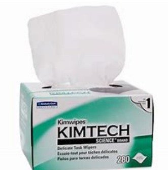 WIPE, CLEANING, DELICATE TASK, WHITE, 8.4 X 4.4 INCHES, MANUFACTURER: KIMTECH,