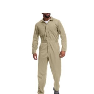 COVERALLS, LONG SLEEVE, COTTON, TAN, XL Manufacturer :LOCAL PURCHASE,