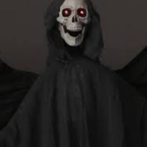 DECORATION, HALLOWEEN, SWINGING REAPER PROP,