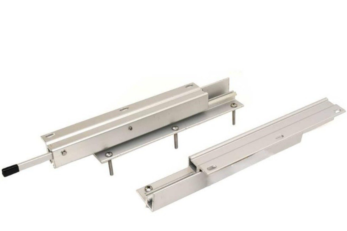 SLIDER, SEAT, ALUMINUM, GRAY