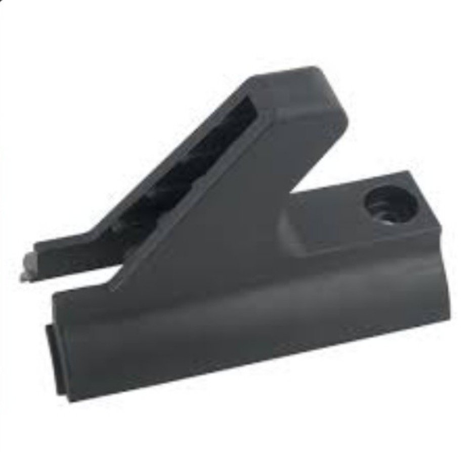 CATCH GUARD, BAR, LOWER, SQUAT RACK, PLASTIC, GRAY