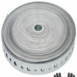 STRAP, RETAINING, HANGING, GALVANIZED STEEL, 3/4 INCH X 100 FEET, MANUFACTURER: GRAINGER,