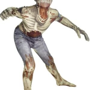 COSTUME, HALLOWEEN, ZOMBIE, MENS, XL, MANUFACTURER: MORPHSUITS,