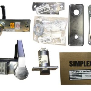 LOCKSET, MECHANICAL, PUSH BUTTON, RIGHT HAND REVERSE