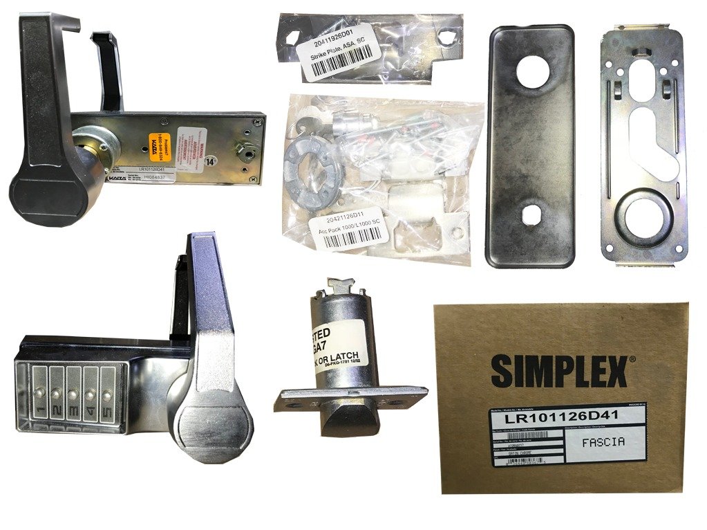 LOCKSET, MECHANICAL, PUSH BUTTON, RIGHT HAND REVERSE