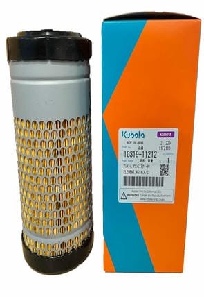 FILTER ELEMENT, AIR (AIR FILTER), PLASTIC/ILTER PAPER, 193 X 100 MM