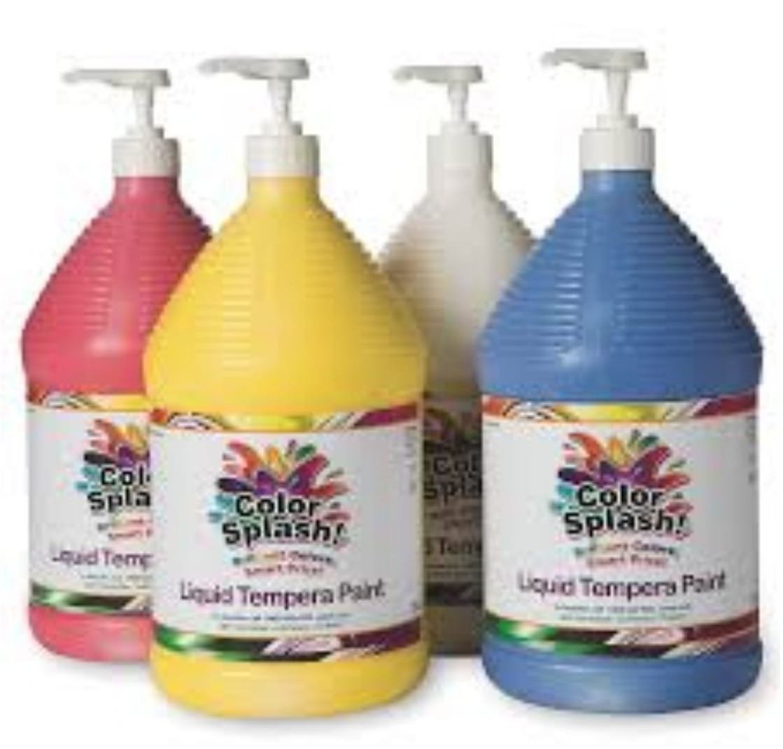 PAINT, TEMPERA, LIQUID, ASSORTMENT