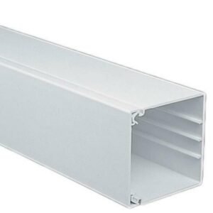 RACEWAY, TRUNKING, PVC, WHITE, 2 X 2 INCHES X 3 METER