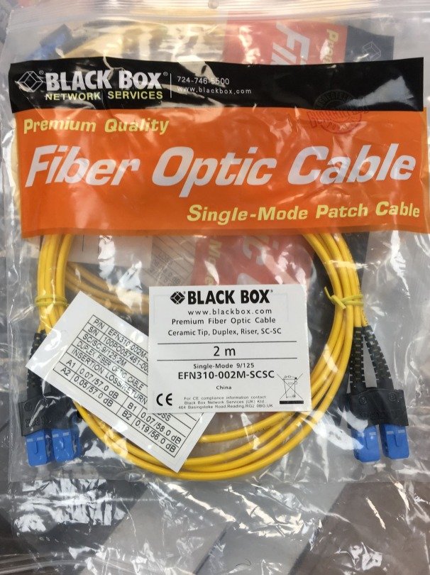 CABLE ASSEMBLY, FIBER OPTIC, PATCH,