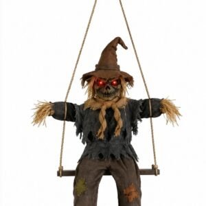 DECORATION, HALLOWEEN, SCARECROW, SWINGING EVIL, OUTDOOR,