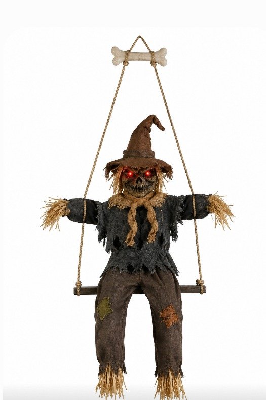 DECORATION, HALLOWEEN, SCARECROW, SWINGING EVIL, OUTDOOR