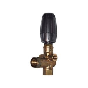 VALVE, UNLOADER, w/EZ START & BLACK KNOB, 4500 PSI, 8 GPM,
