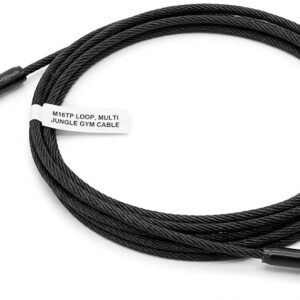 WIRE ROPE ASSEMBLY (CABLE), M16TP, LOOP, MULTI JUNGLE GYM,