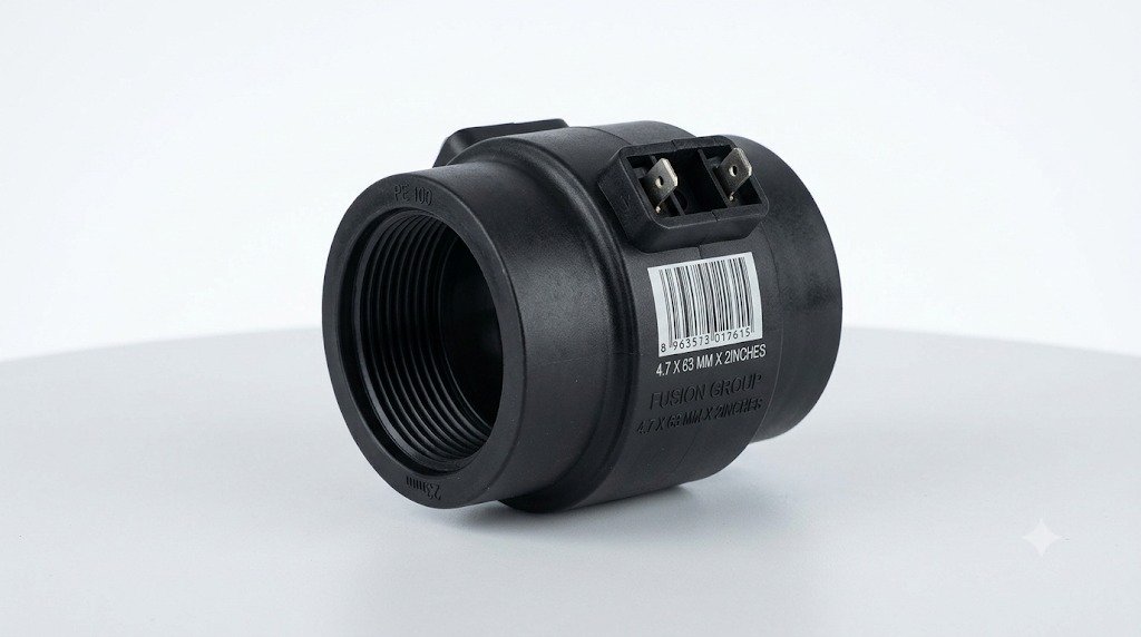 COUPLING, PIPE, ELECTROFUSION, PE 100, FEMALE