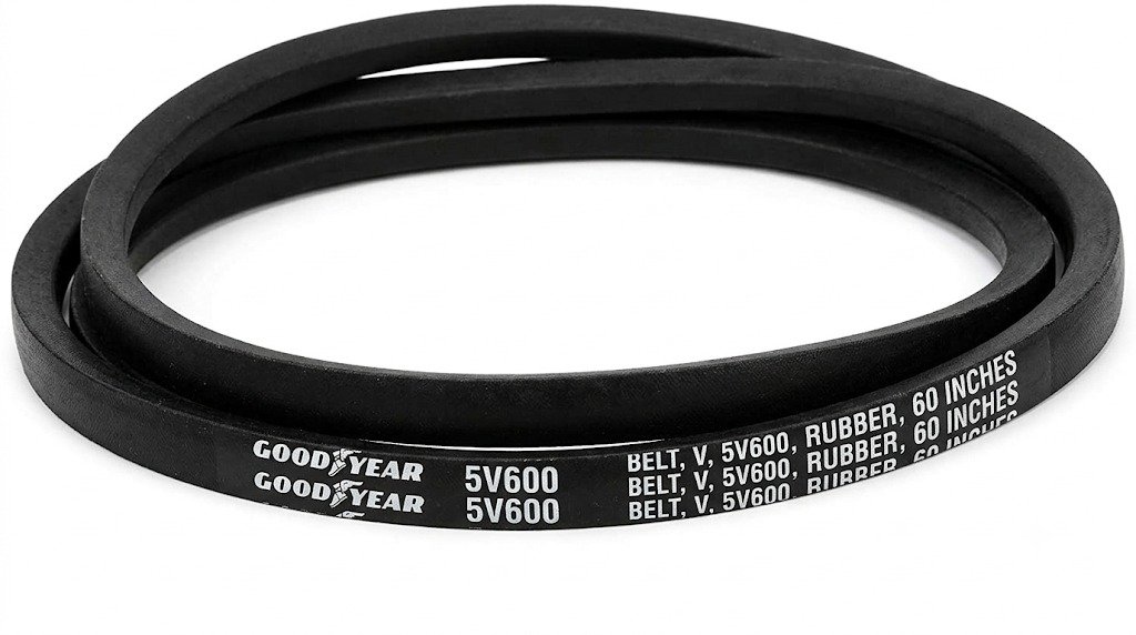 BELT, V, 5V600, RUBBER, 60 INCHES