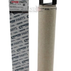 FILTER ELEMENT, INTAKE AIR CLEANER, (AIR FILTER), PLASTIC, 395 X 186MM