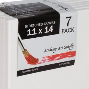 CANVAS, ARTIST, STRETCHED, 11 X 14 INCHES