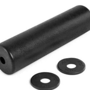 ROLLER, ROTATING, FOAM WITH UPHOLSTERY, BLACK, D130 x L 200 MILLIMETERS, Part #: K7FI16-1,