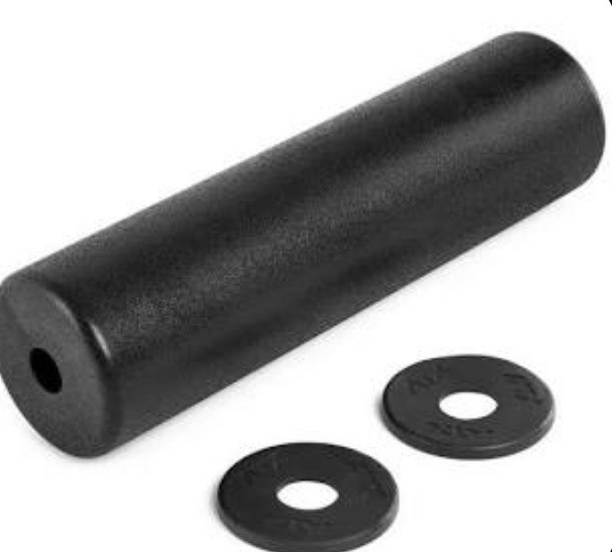 ROLLER, ROTATING, FOAM WITH UPHOLSTERY, BLACK, D130 x L 200 MILLIMETERS, Part #: K7FI16-1,