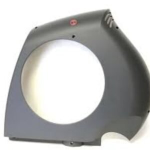COVER, REAR, w/ DECAL, RIGHT, PLASTIC, GRAY