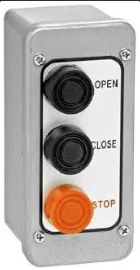 SWITCH ASSEMBLY, CONTROL STATION, GARAGE DOOR, 3 BUTTONS, 24V AC
