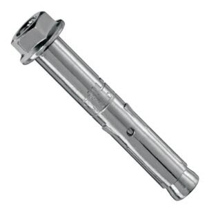 BOLT, ASSEMBLED SLEEVE (SLEEVE ANCHOR), HEX HEAD, CARBON STEEL, 8 X 70 MM
