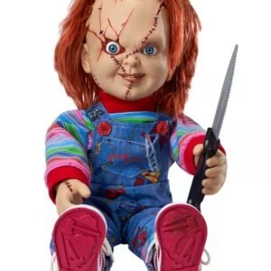 DECORATION, DOLL, TALKING CHUCKY, FLOOR GORE