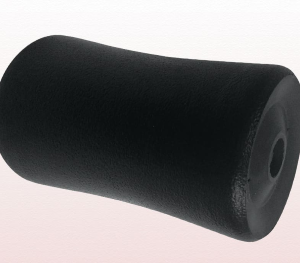 ROLLER, ROTATING, UPHOLSTERY, BLACK, 150 X 200 MM