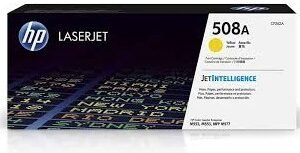 CARTRIDGE, TONER, LASERJET, 508A, YELLOW